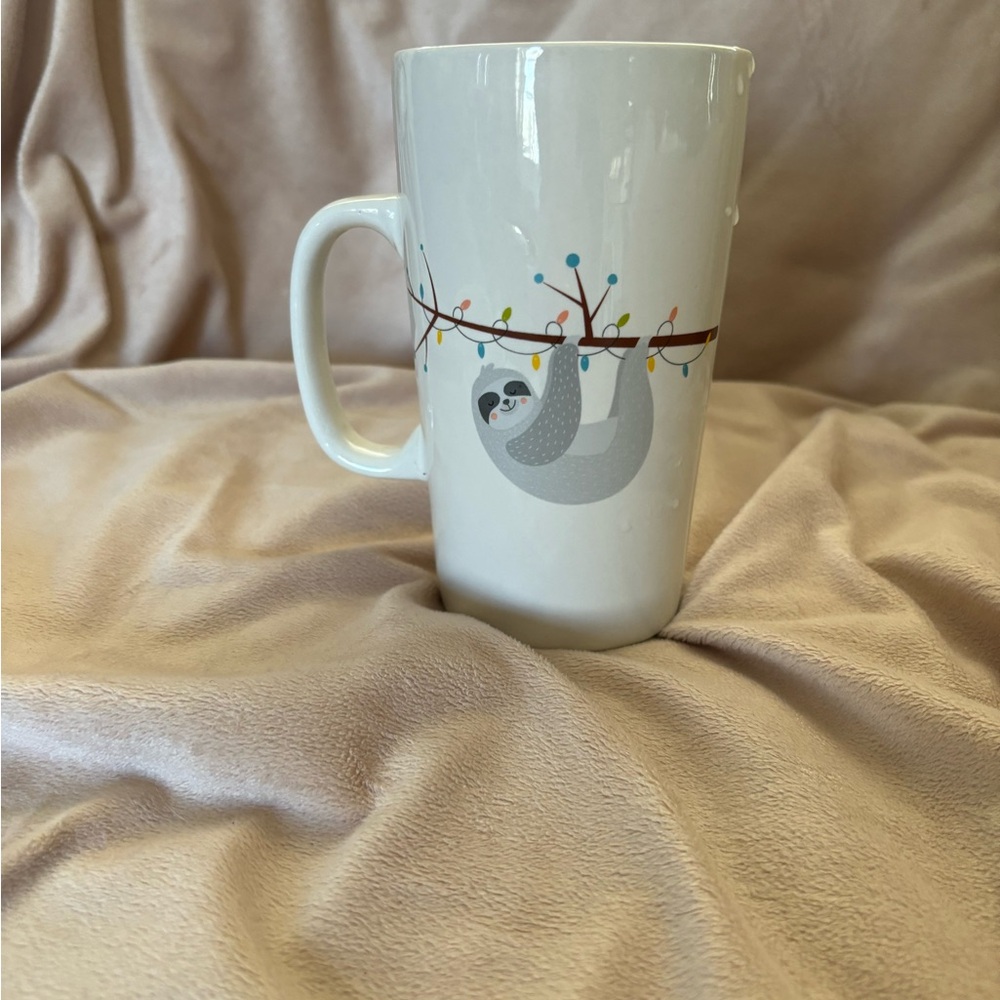 Sloth Holiday Coffee Mug 16 oz